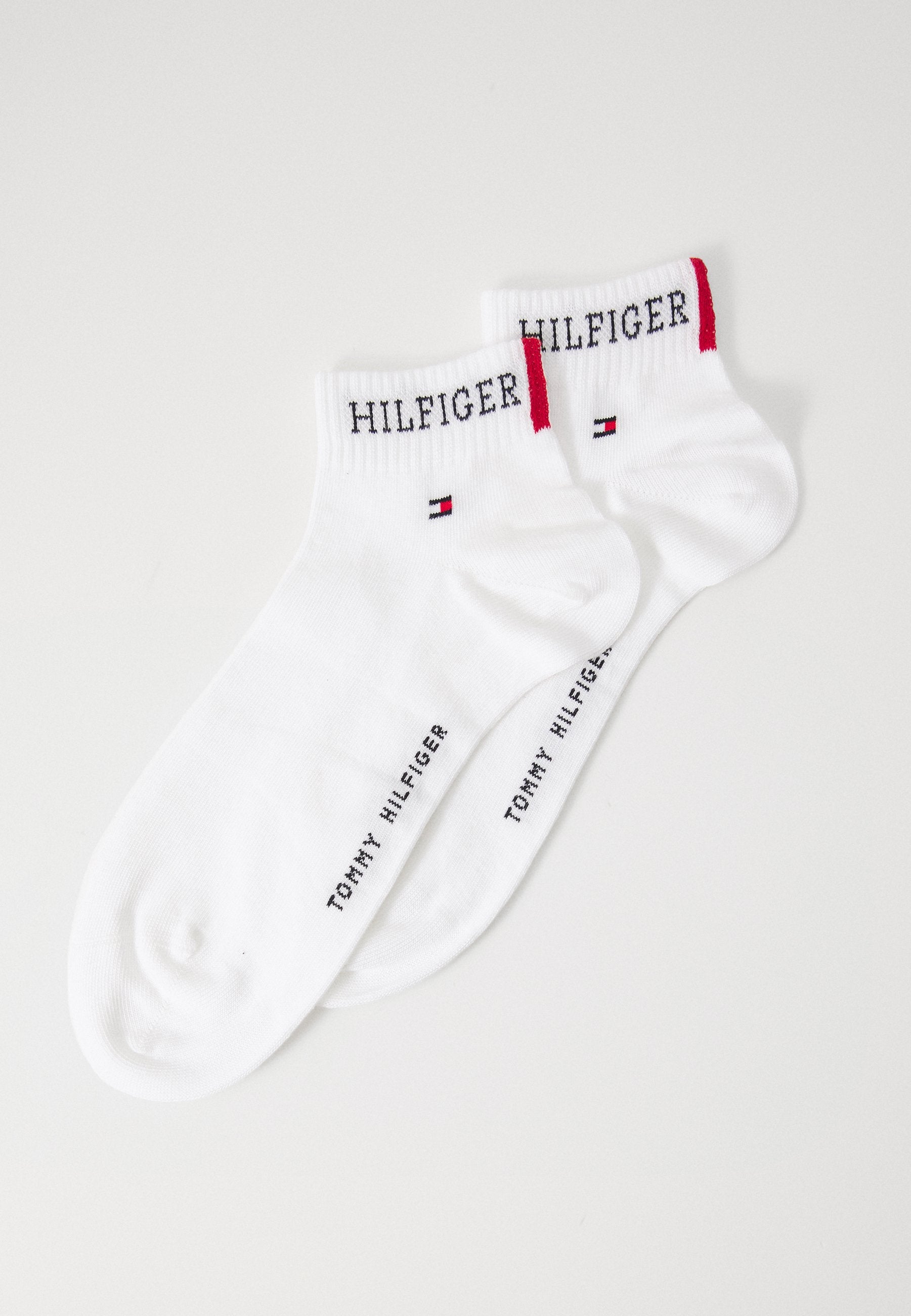 MEN QUARTER TAB 2 PACK - Socks - white