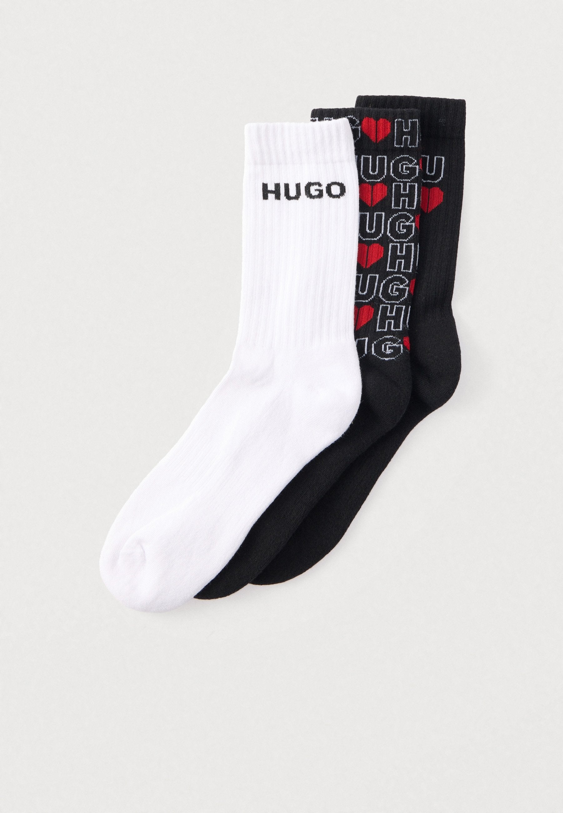 VALENTINE 3 PACK - Socks - black/white/multi-coloured