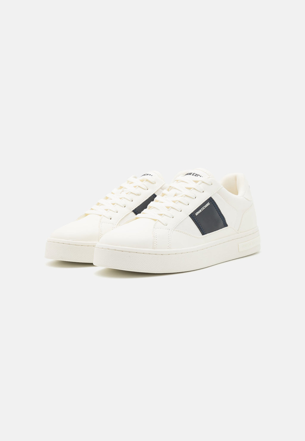 Trainers - off white/deep navy