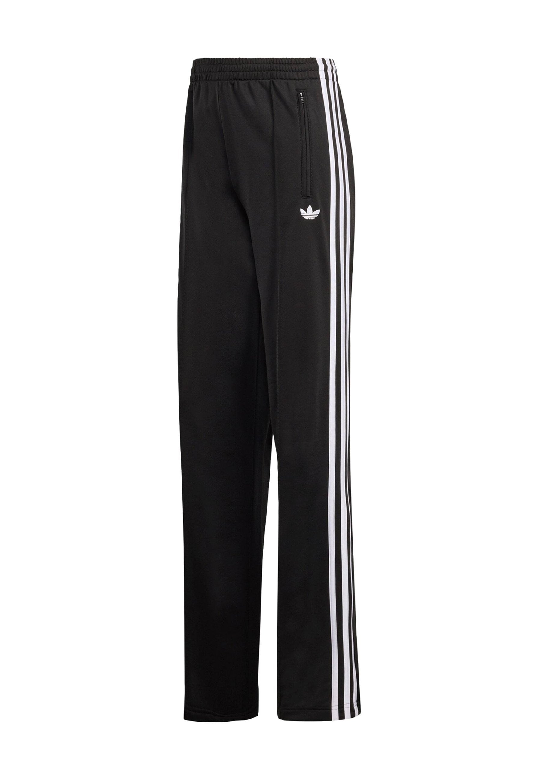 FIREBIRD LOOSE TRACKSUIT PANTS - Tracksuit bottoms - black white