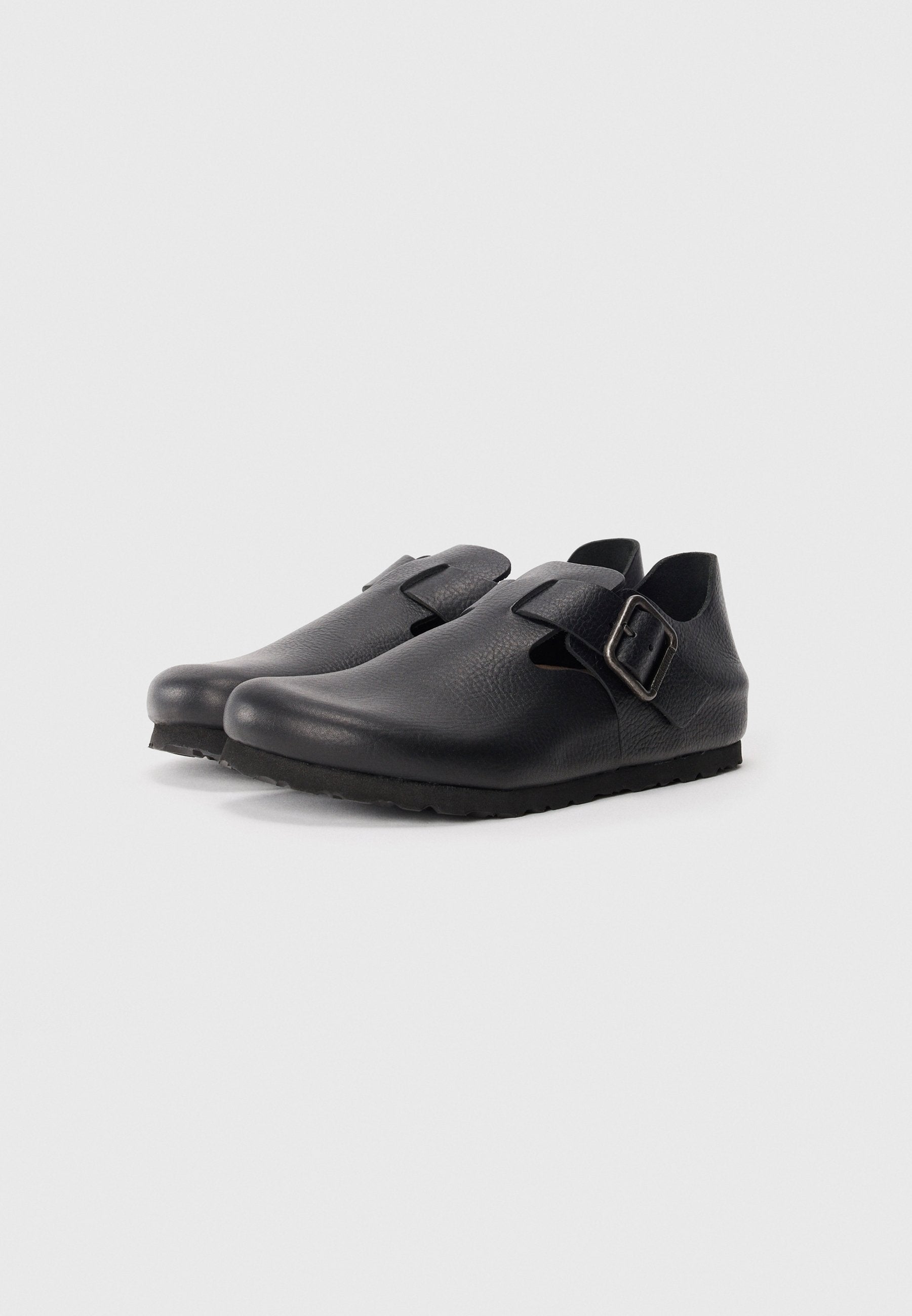 LONDON  - Slip-ons - vintage wood black