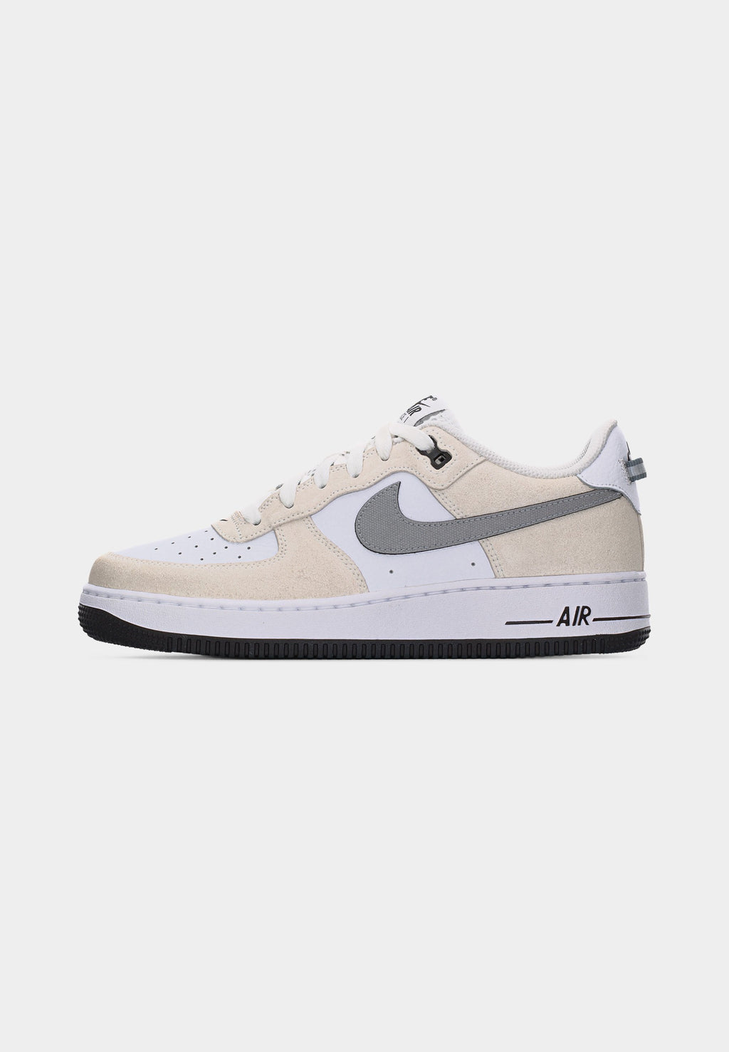 أحذية AIR FORCE 1 07 LV8 UNISEX - أبيض/رمادي معدني بارد/أسود/رمادي بارد/أبيض قمة
