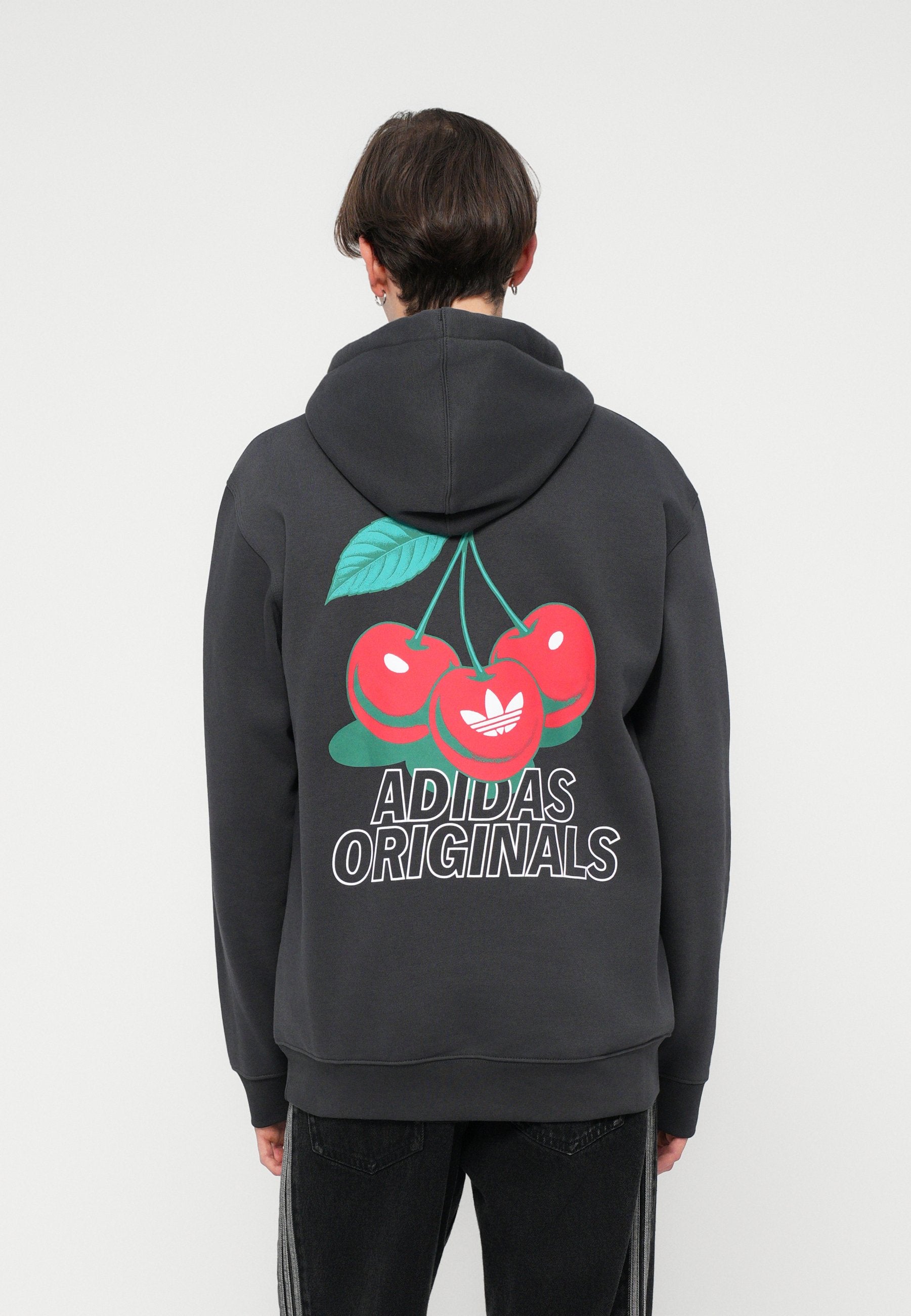 CHERRY UNISEX - Hoodie - black