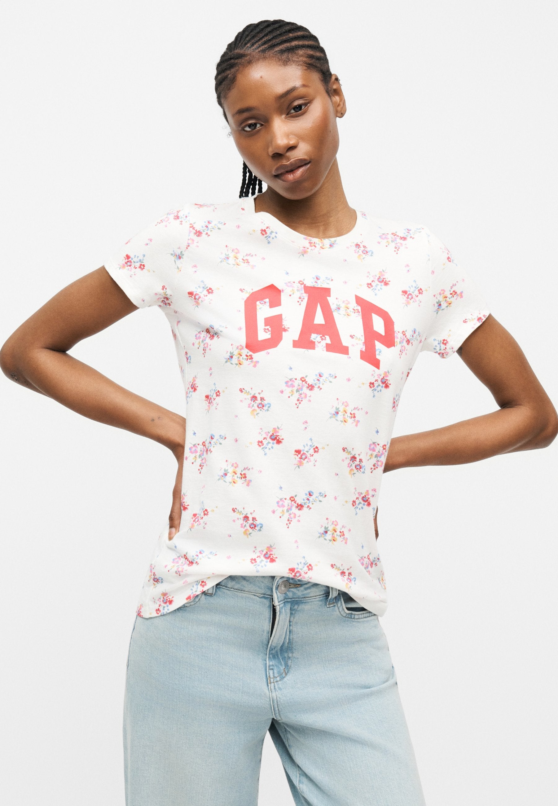 FRANCHISE TEE 2 PACK - Print T-shirt - summer azalea
