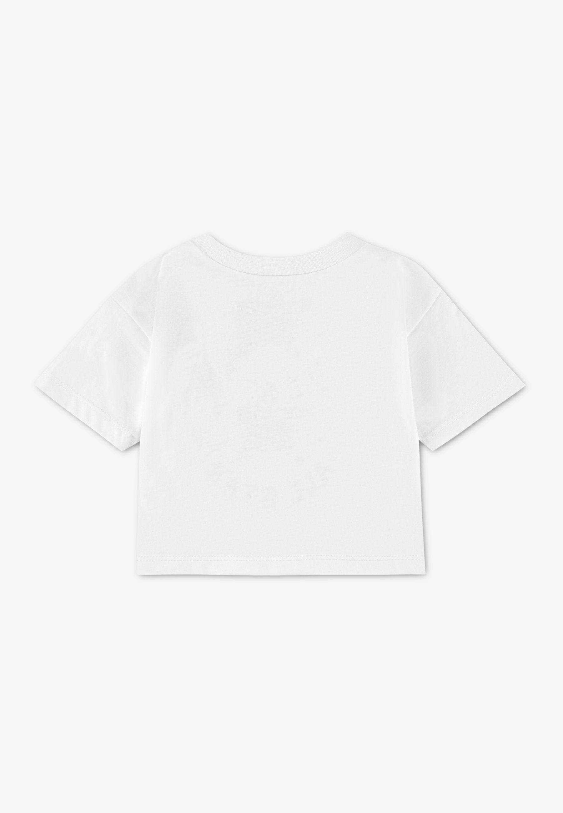 T-shirt imprimé - blanc/gris anthracite