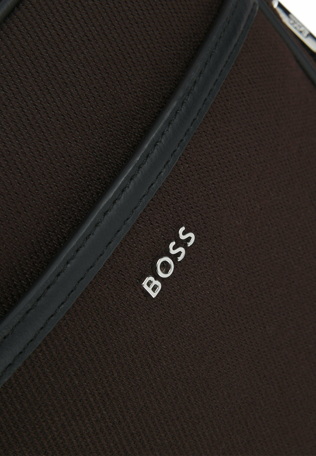 Cross body bag - dark brown seven