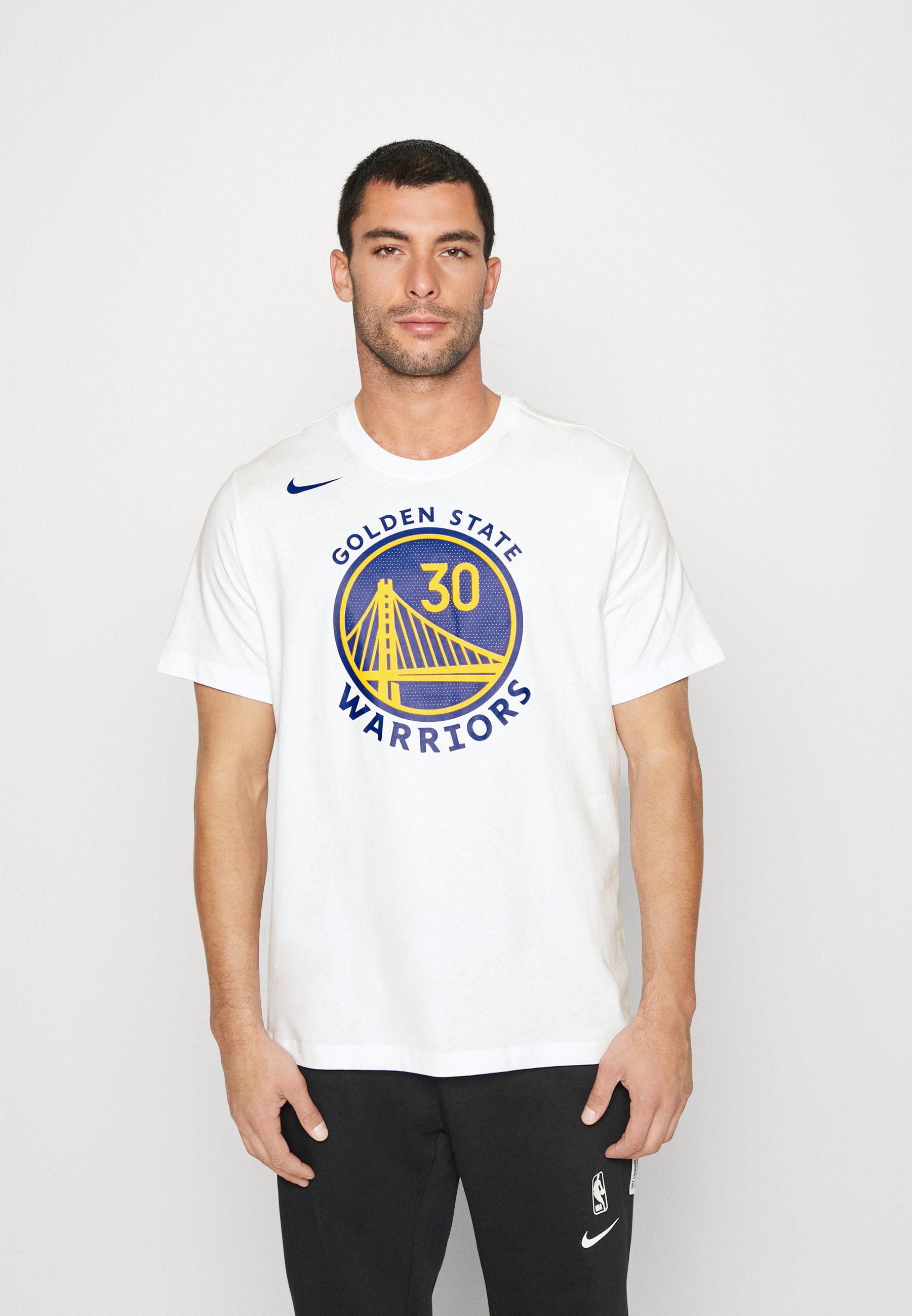 NBA GOLDEN STATE WARRIORS STEPH CURRY NAME AND NUMBER TEE - Print T-shirt - white/curry stephen