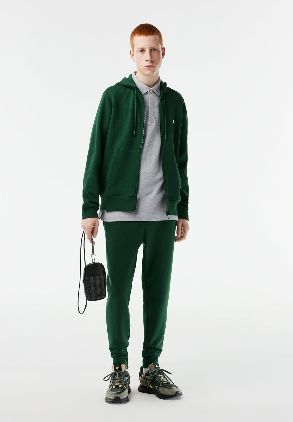 Zip-up sweatshirt - vert