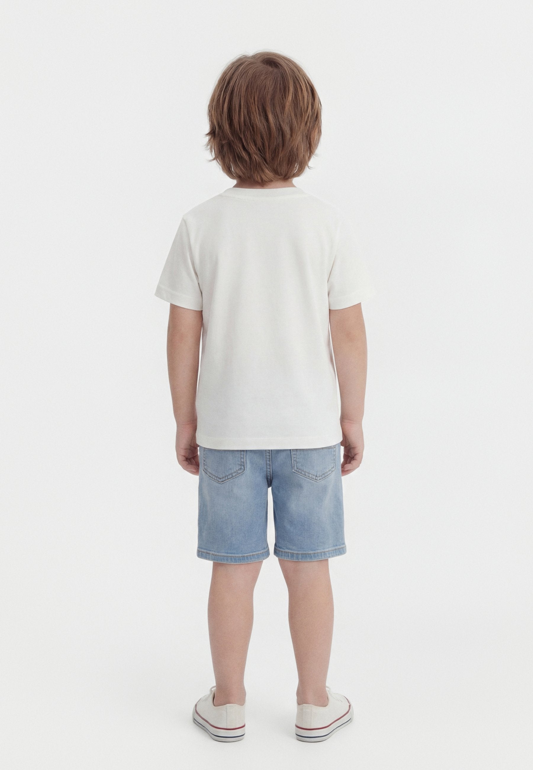 DISLOGO BRO - Print T-shirt - off-white/blue