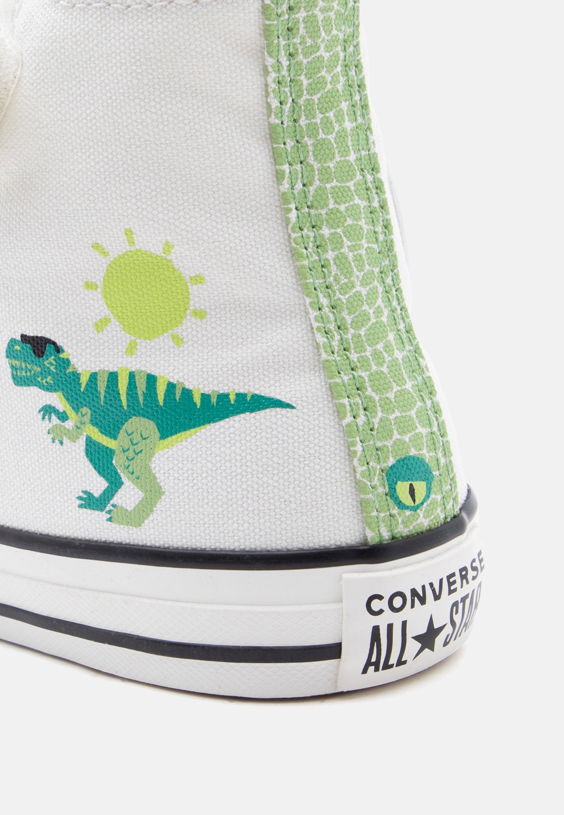 CHUCK TAYLOR ALL STAR EASY ON DINOS UNISEX - High-top trainers - vintage white/fresh cut