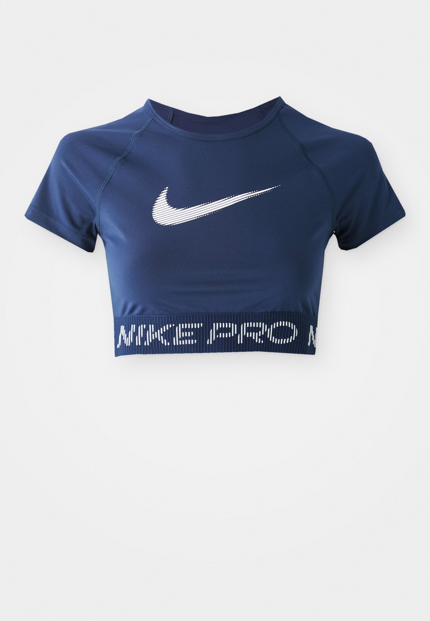T-shirt de sport - bleu marine/gris football/blanc
