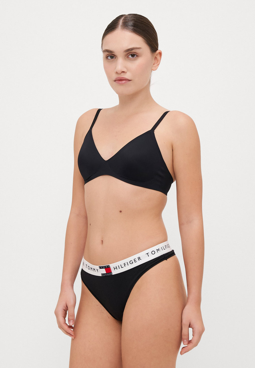 HERITAGE CLASSIC THONG - Thong - black