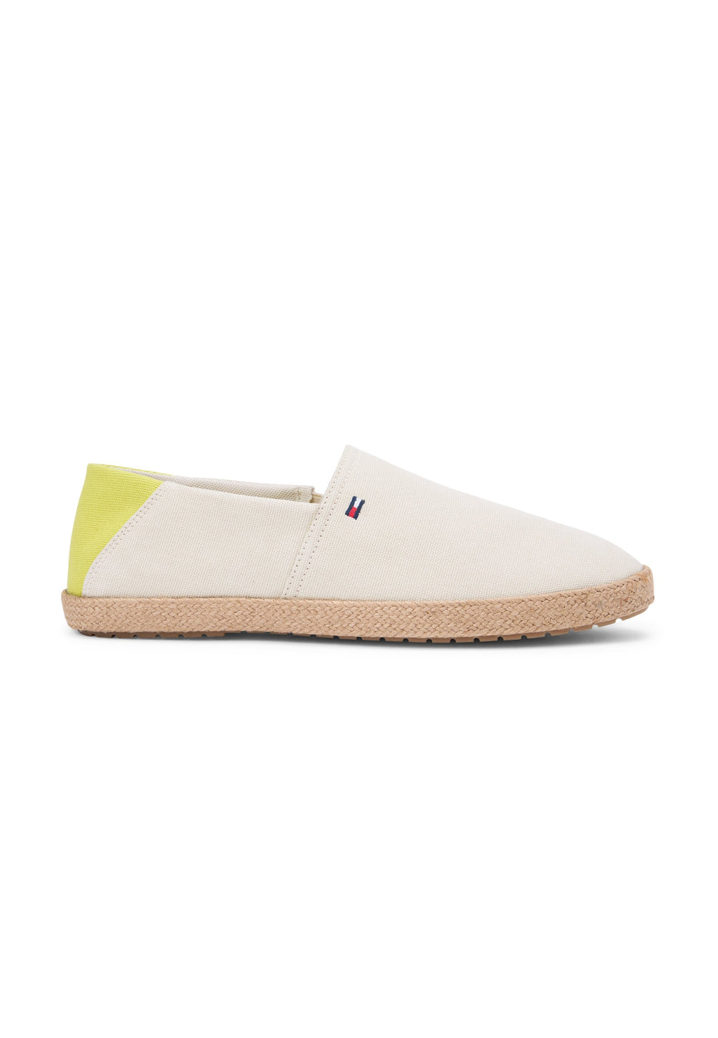 FLAG EMBROIDERY CANVAS ESPADRILLES - Espadrilles - classic beige
