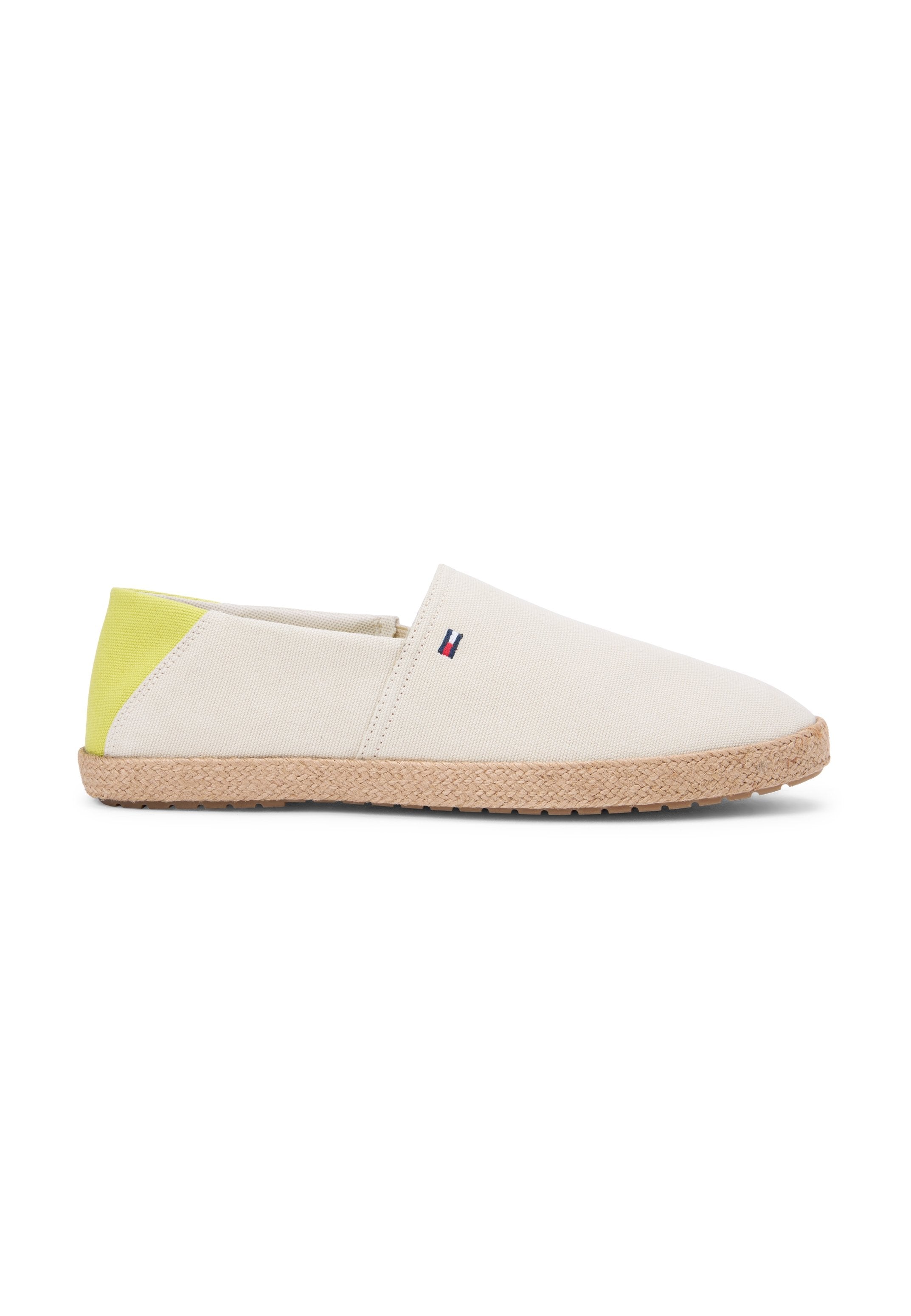 FLAG EMBROIDERY CANVAS ESPADRILLES - Espadrilles - classic beige