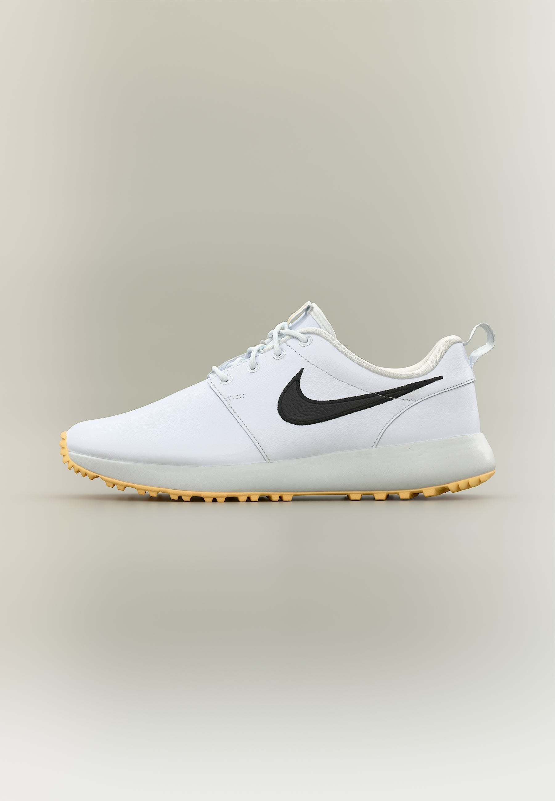 ROSHE - Chaussures de golf (sans crampons) - blanc/noir/teinte mandarine