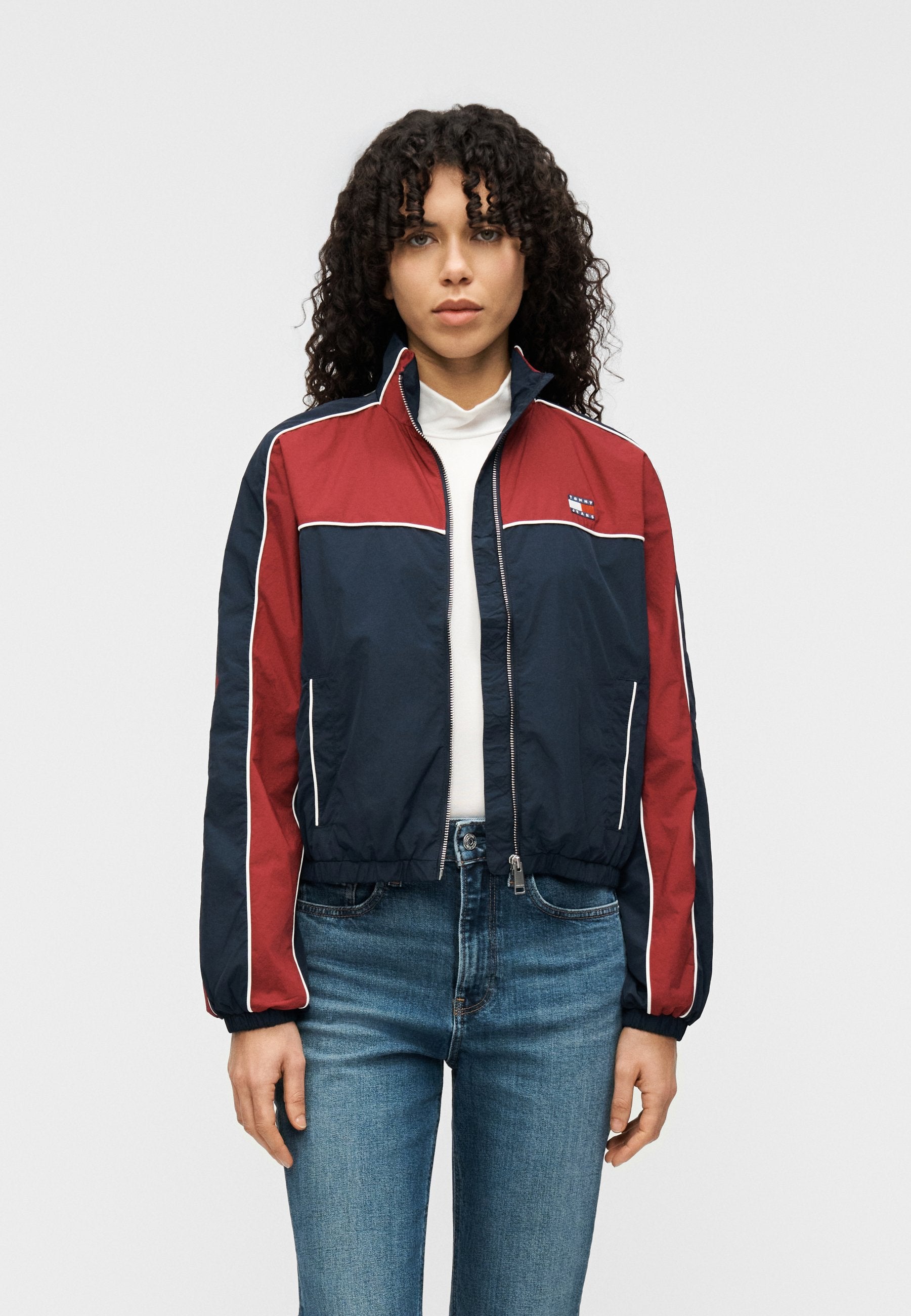 PIPING JACKET - Summer jacket - lavish cerise