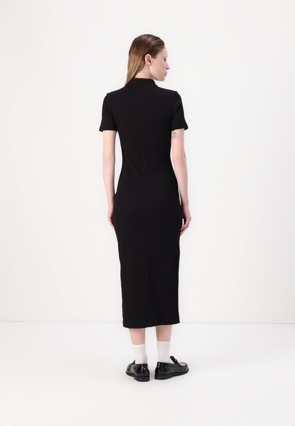 Jersey dress - black