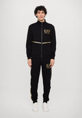 TRAIN VISIBILITY - Tracksuit - black/gold-coloured