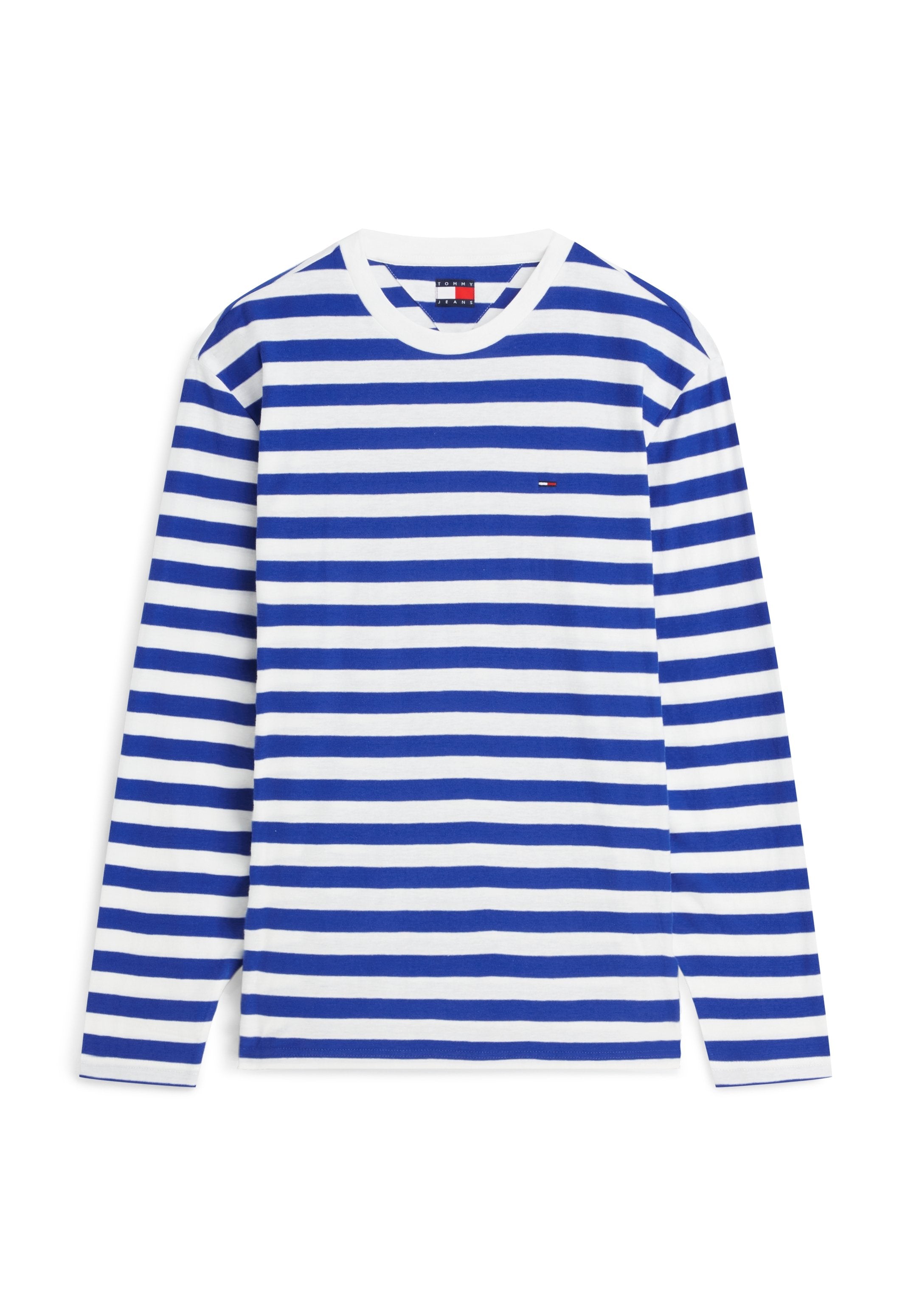 Long sleeved top - providence blue stripe