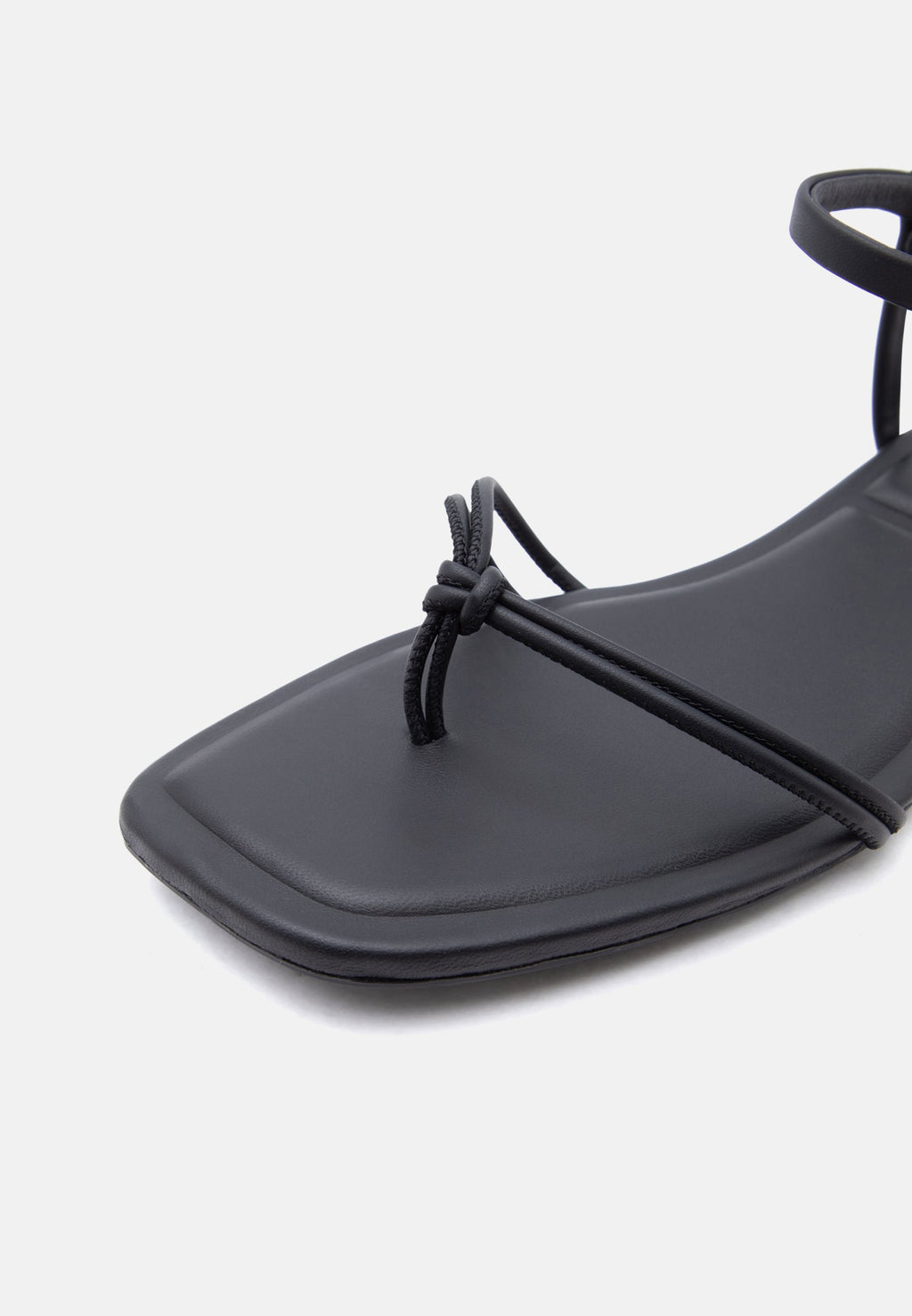 T-bar sandals - triple black