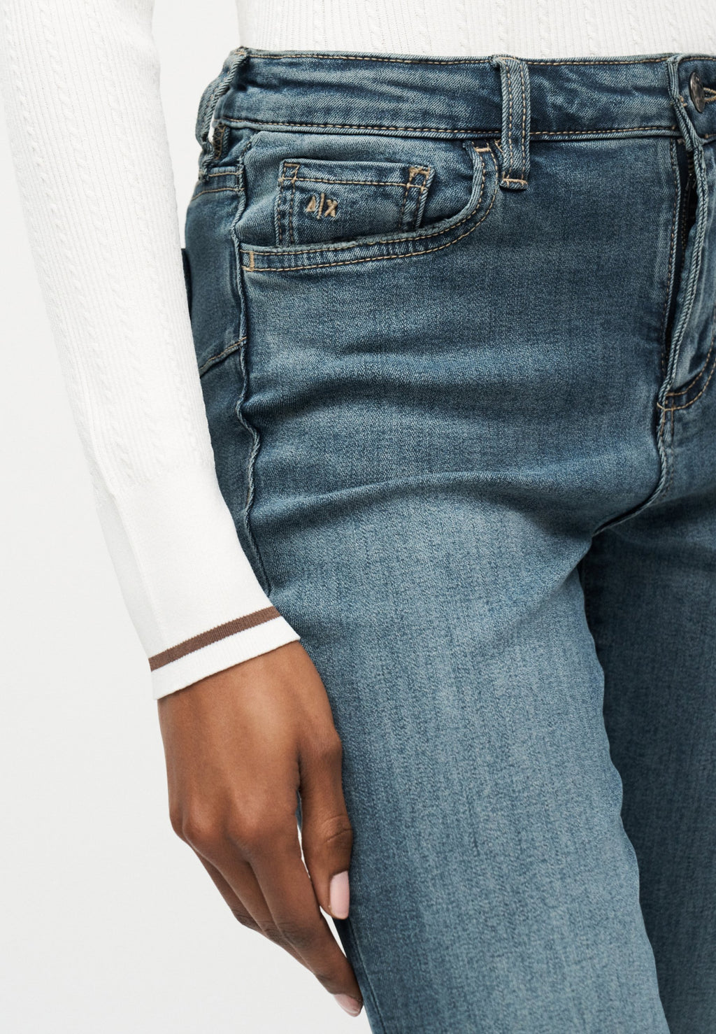 POCKETS PANT - Jeans Skinny Fit - blue denim