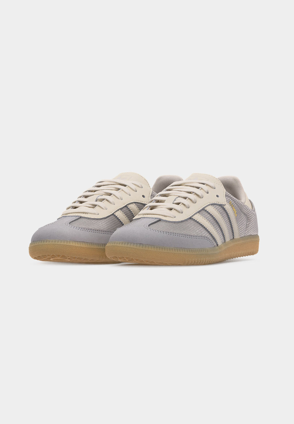 SAMBA OG UNISEX - Baskets - deux gris/blanc craie/strata de sable