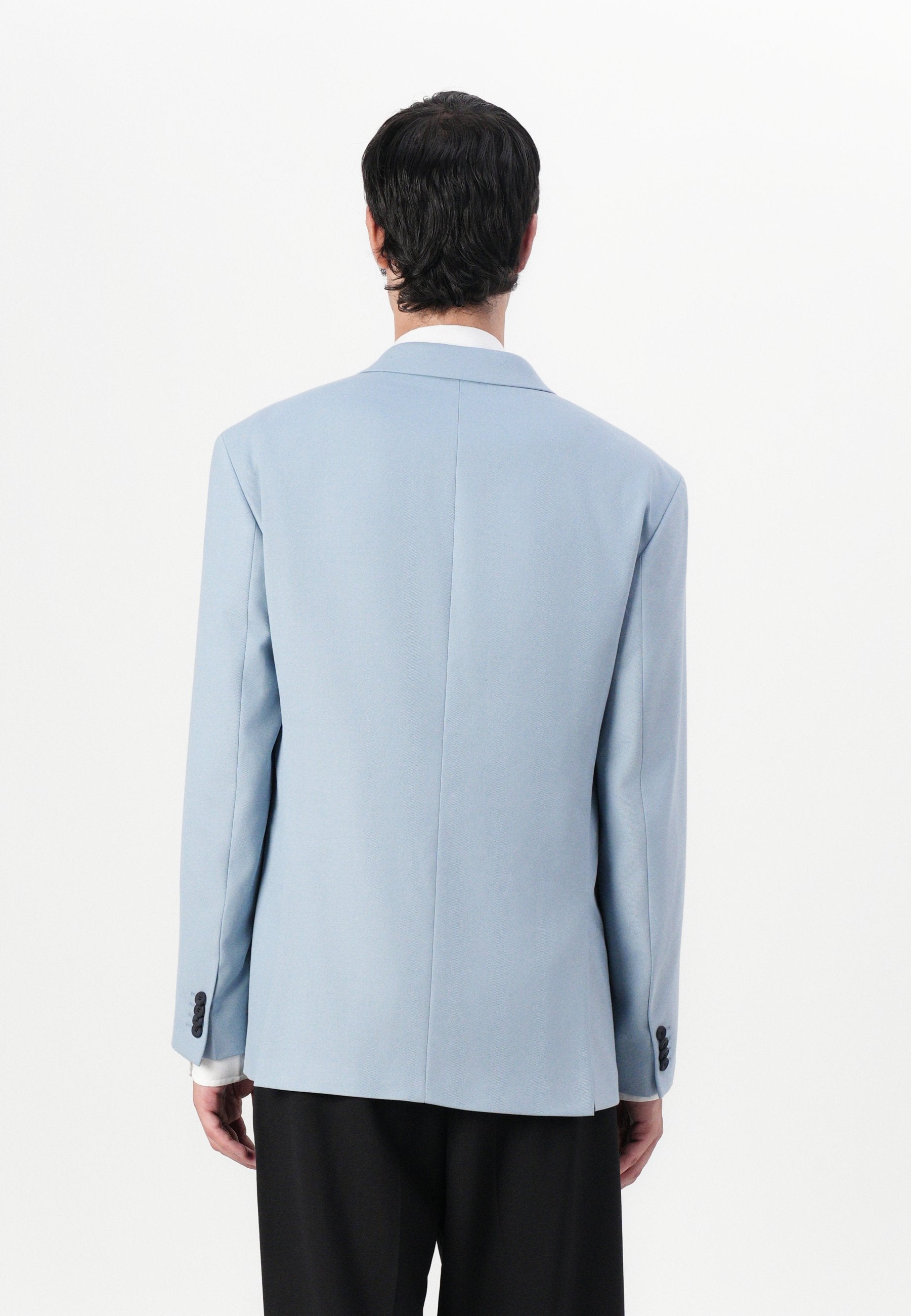KARLO - Blazer jacket - open blue