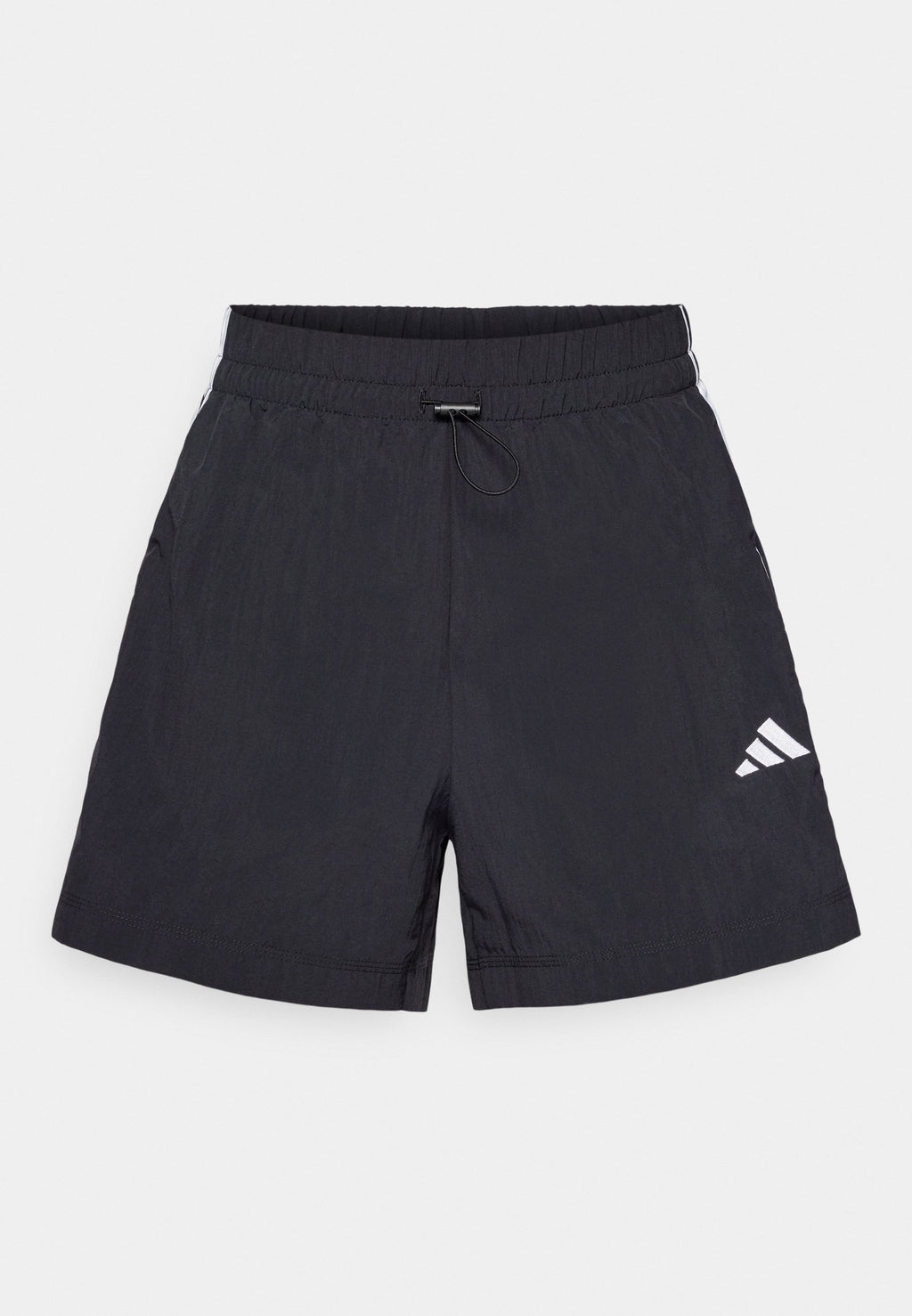 ESSENTIALS 3 STRIPES LIFESTYLE SHORTS - Sports shorts - black/white
