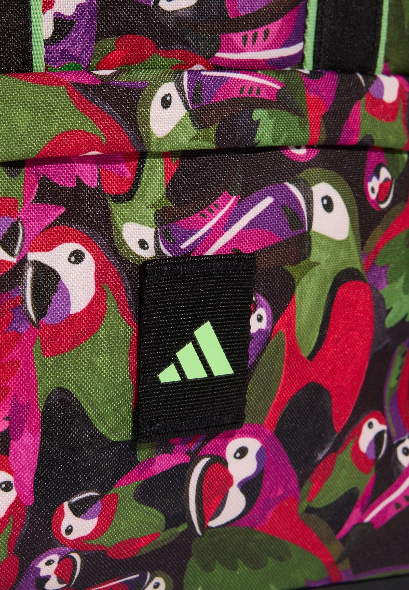 ADIDAS FARM BACKPACK - Rucksack - black/glory purple/active maroon
