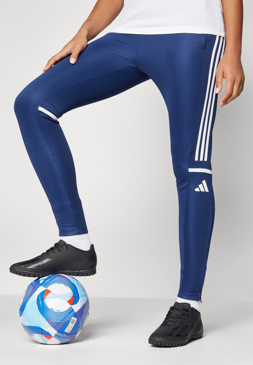 SQUADRA25 TRAINING PANT - Leggings - team navy blue/white