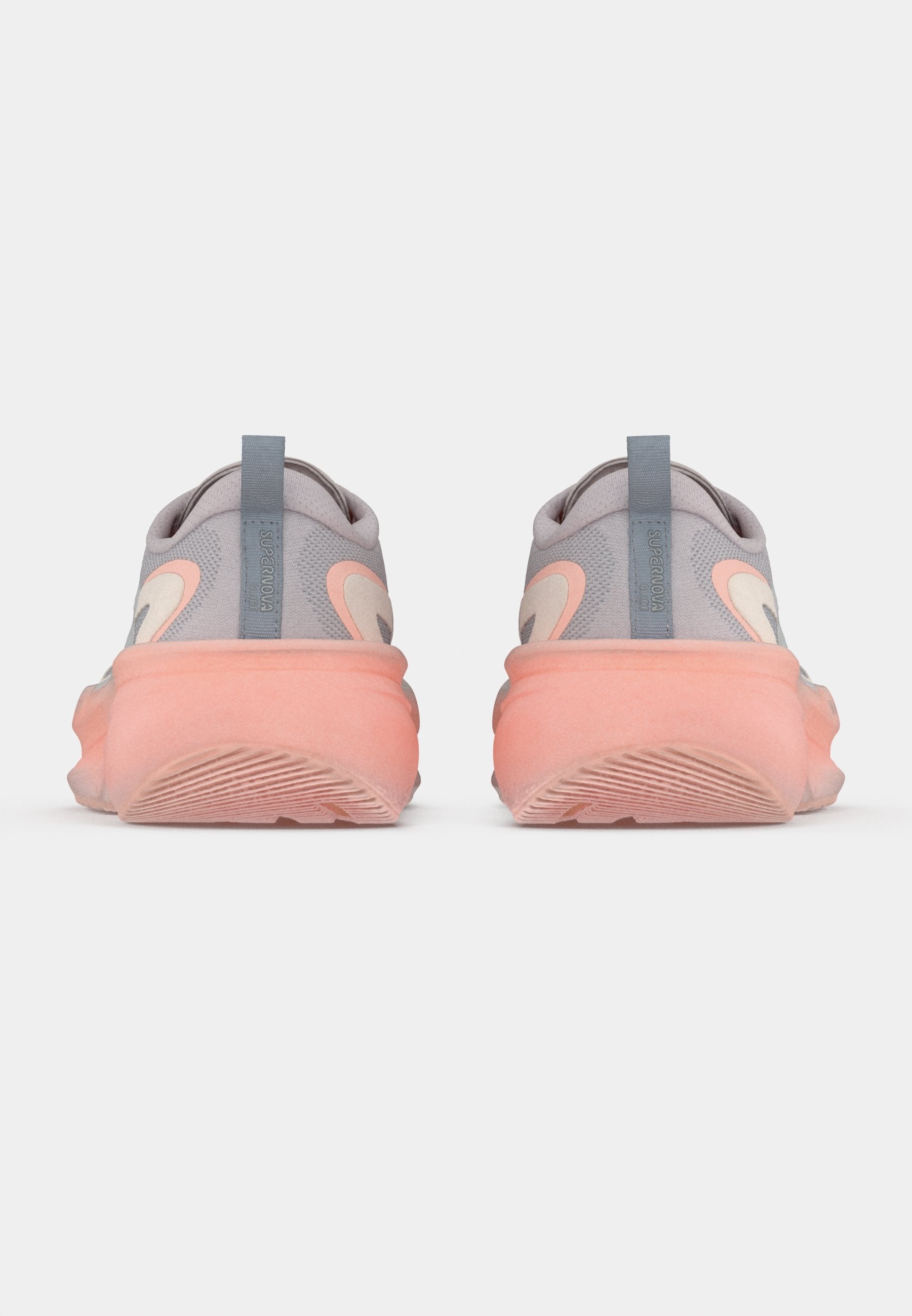 SUPERNOVA GLIDE W - Road running shoes - ice purple/silver-coloured metallic/halo silver-coloured