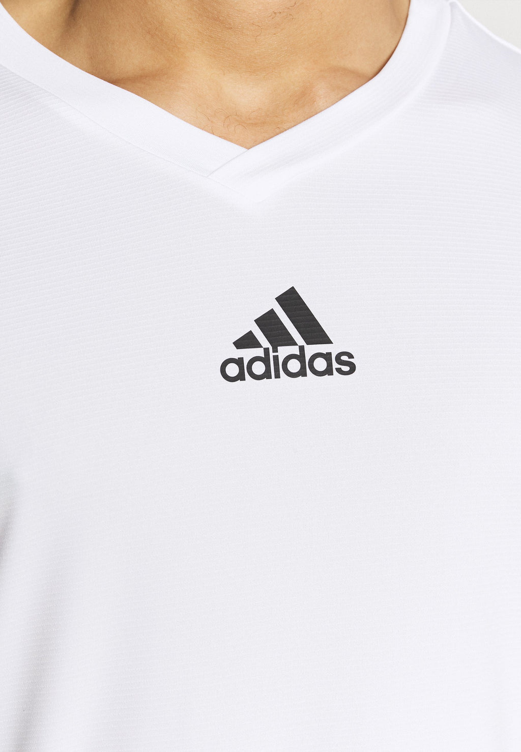 TEAM BASE TEE - Long sleeved top - white