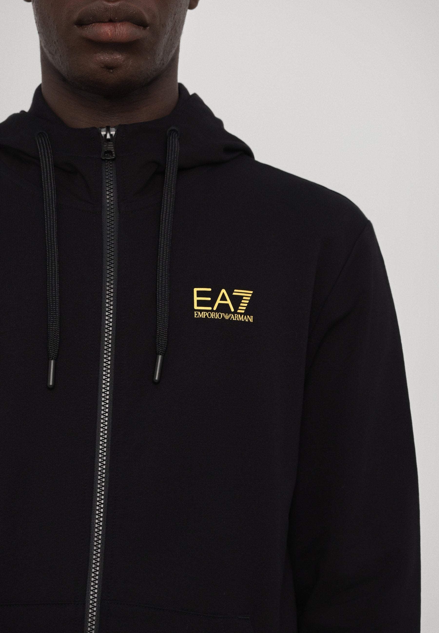 UNISEX - Hoodie - black/gold