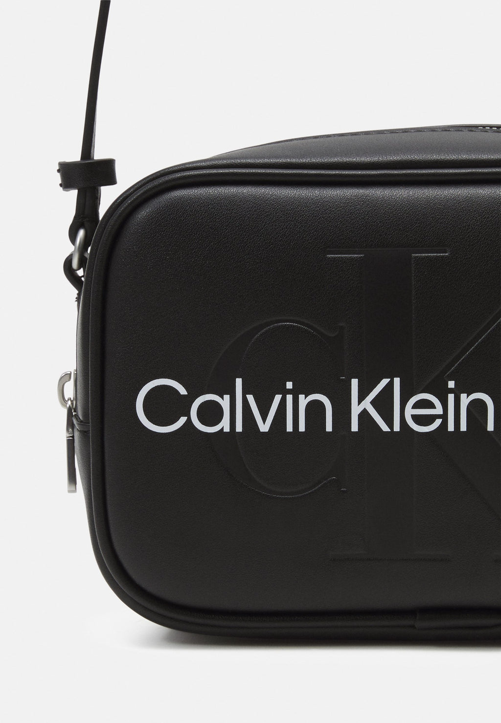 SCULPTED CAMERA MONO - Cross body bag - black