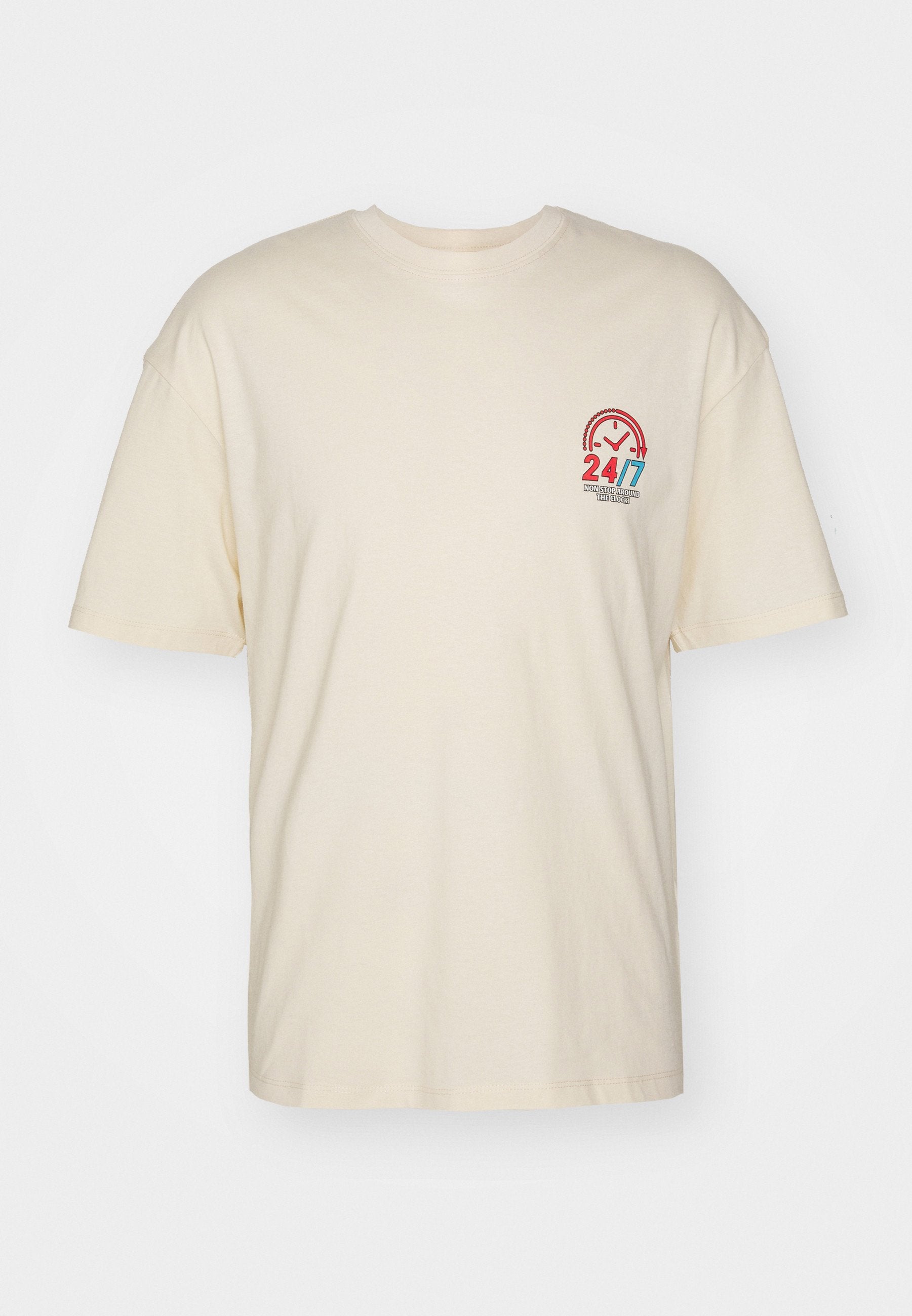 JORTOAST TEE CREW NECK - Print T-shirt - buttercream