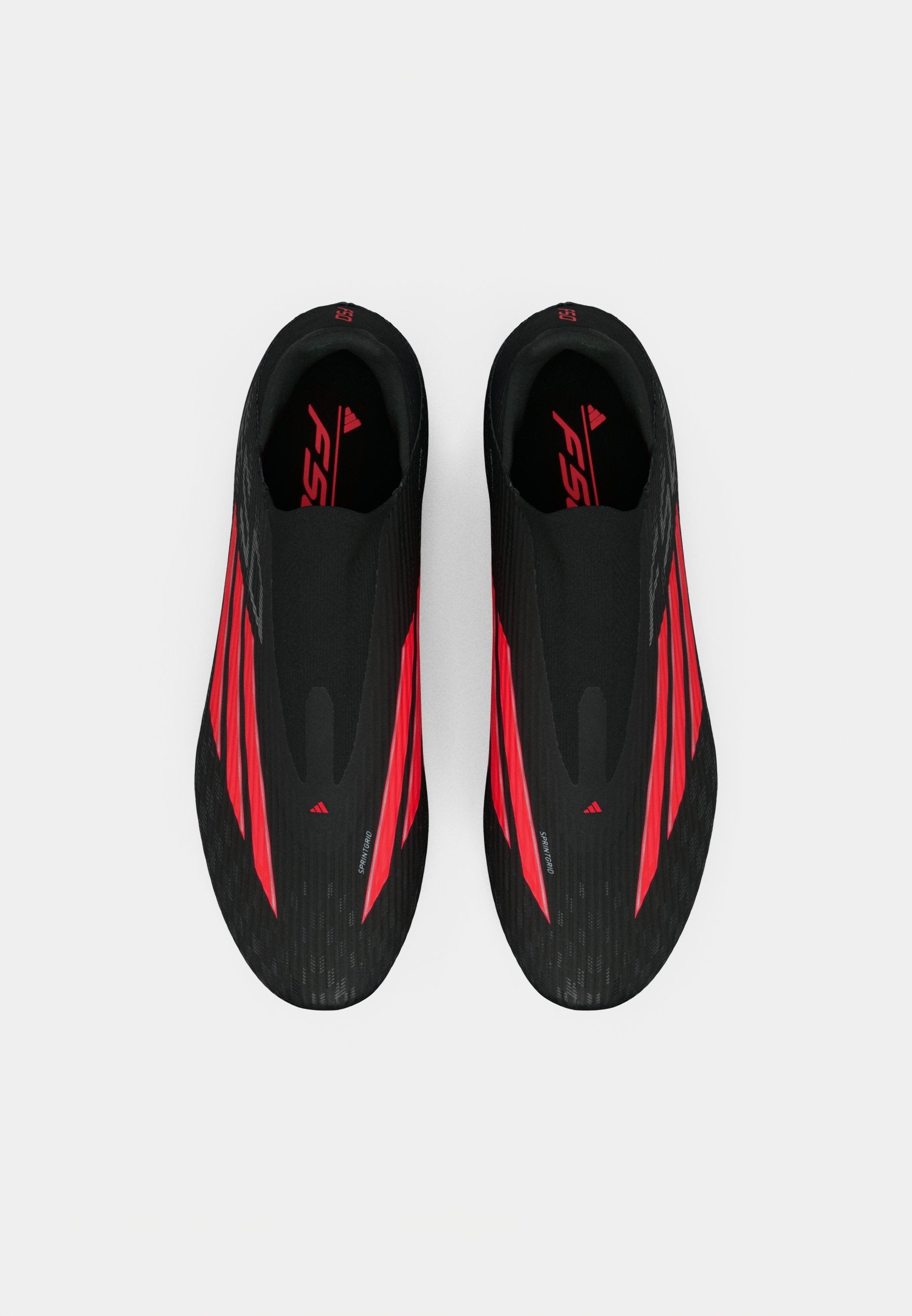 F50 LEAGUE BAĞCIKSIZ - Futbol ayakkabısı suni çim - core black/lucid red/core black