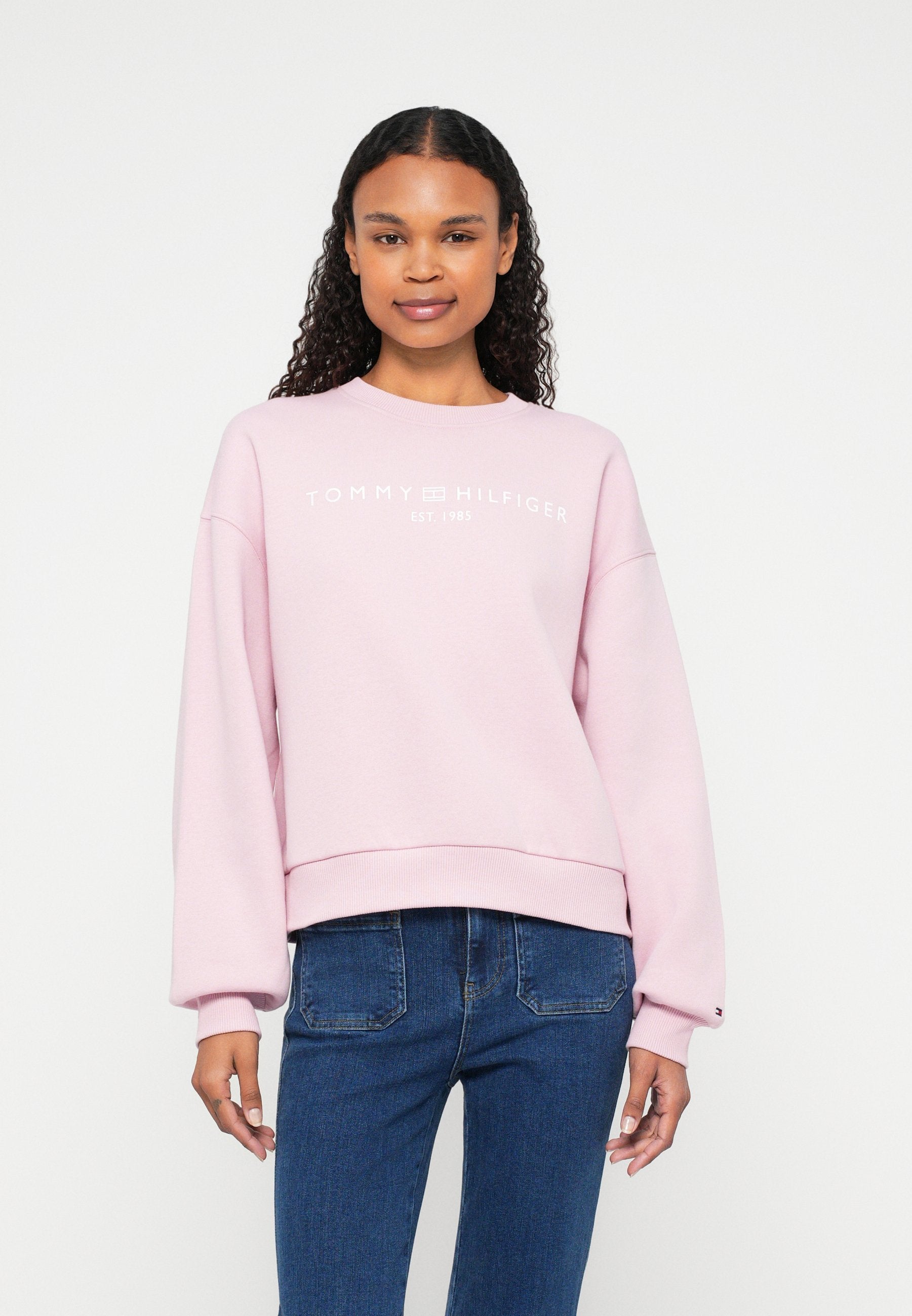 LOGO - Sweatshirt - bonita pink