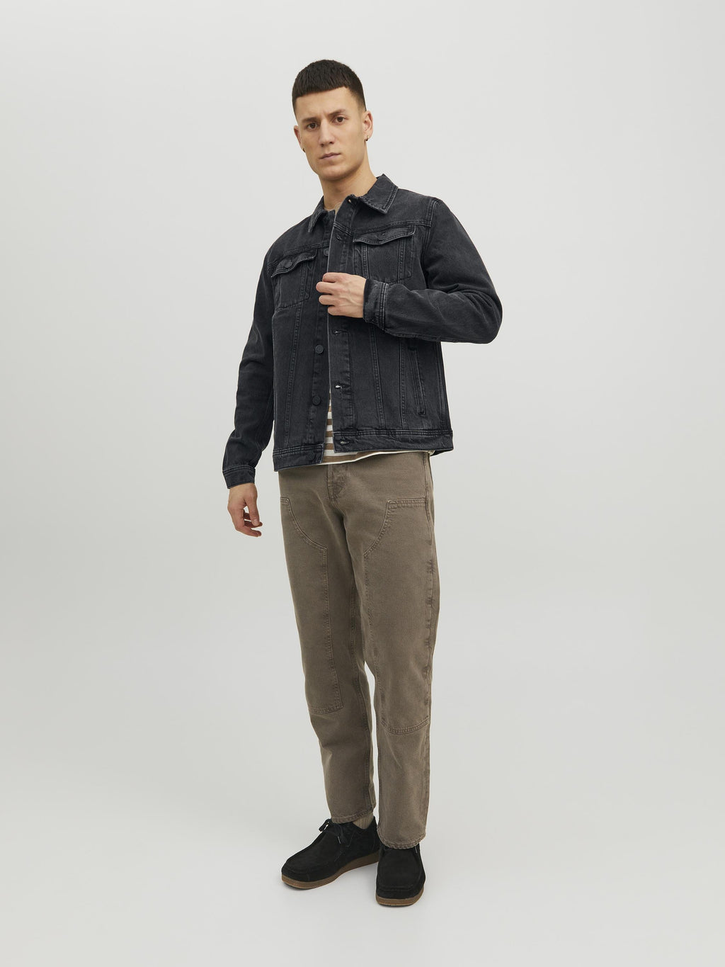 Denim Denim - Denim jacket - black denim