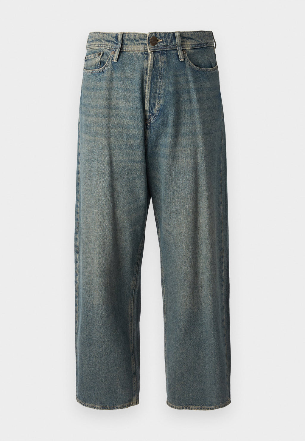 JJIRON JJORIGINAL BAGGY - Baggy Jeans - blue denim