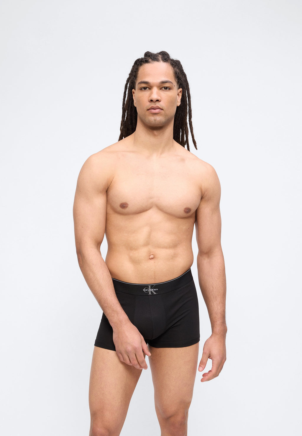 TRUNK CK X COTTON 3 PACK  - Trunks - black