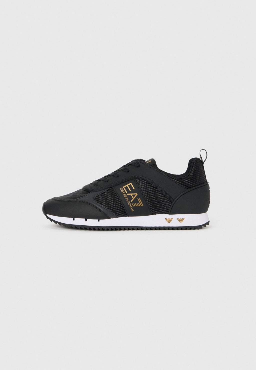 UNISEX - Trainers - black/gold-coloured/white