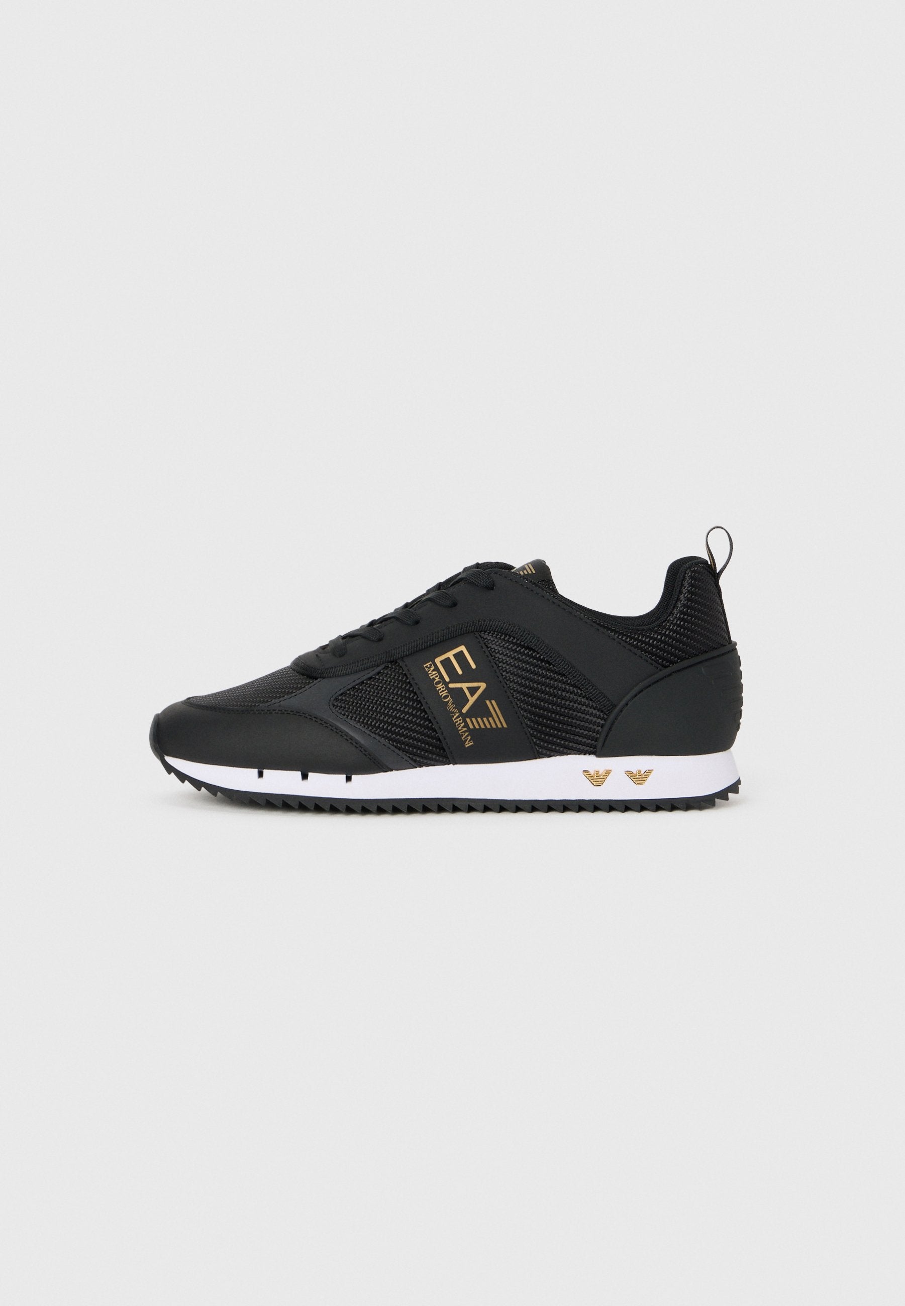 UNISEX - Trainers - black/gold-coloured/white