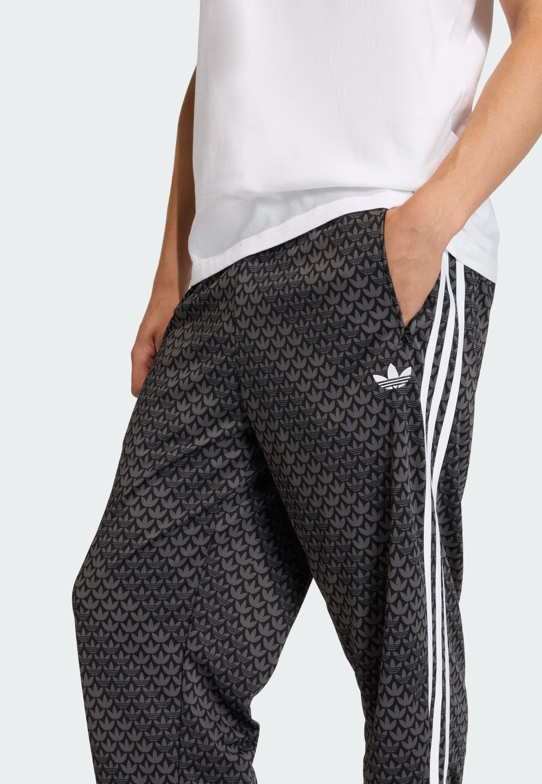 FIREBIRD MONOGRAM - Tracksuit bottoms - black