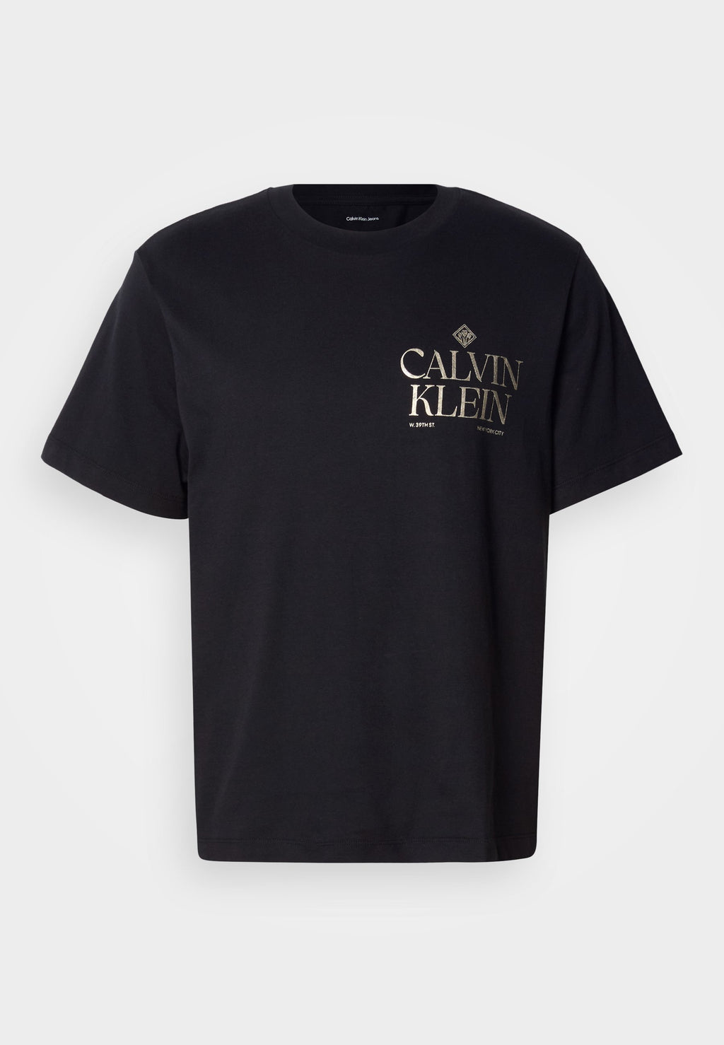 TEE-SHIRT GRAPHIQUE ROSES ANNÉES 20 UNISEXE - T-shirt imprimé - noir