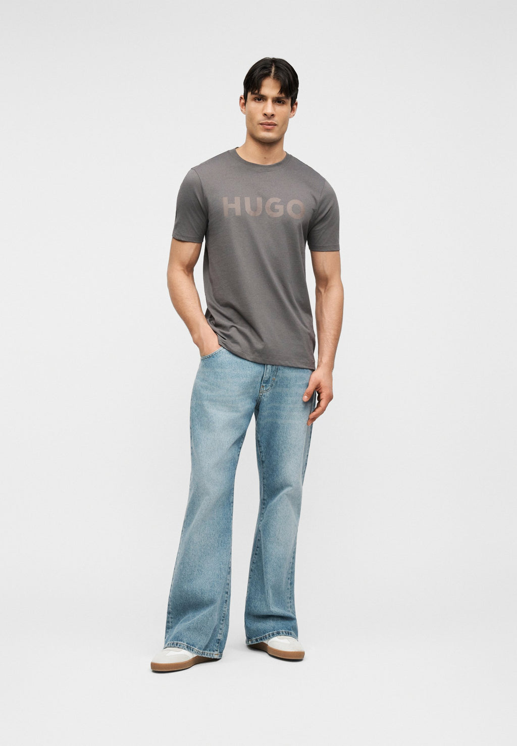 DULIVIO - Print T-shirt - dark grey