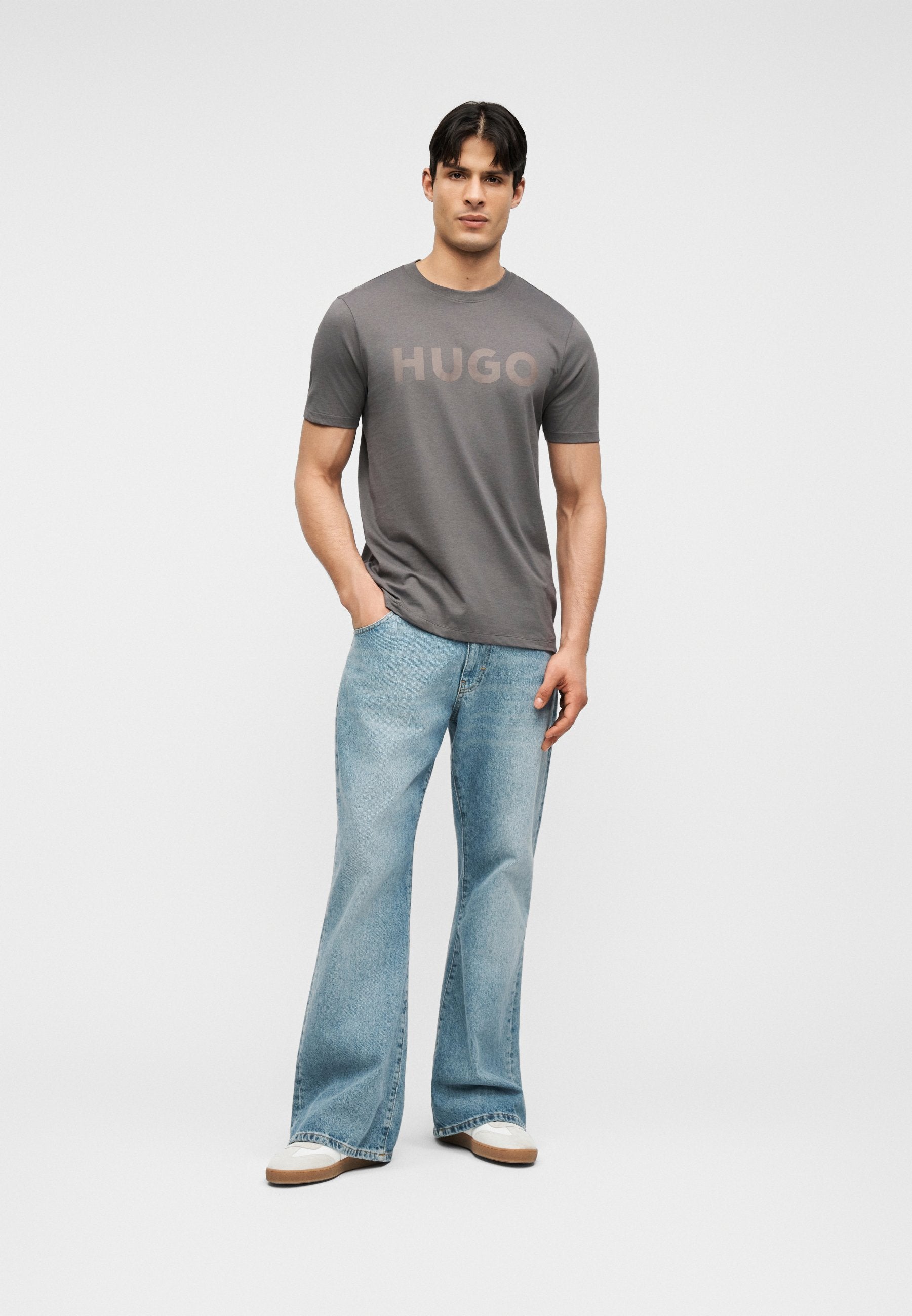 DULIVIO - Print T-shirt - dark grey