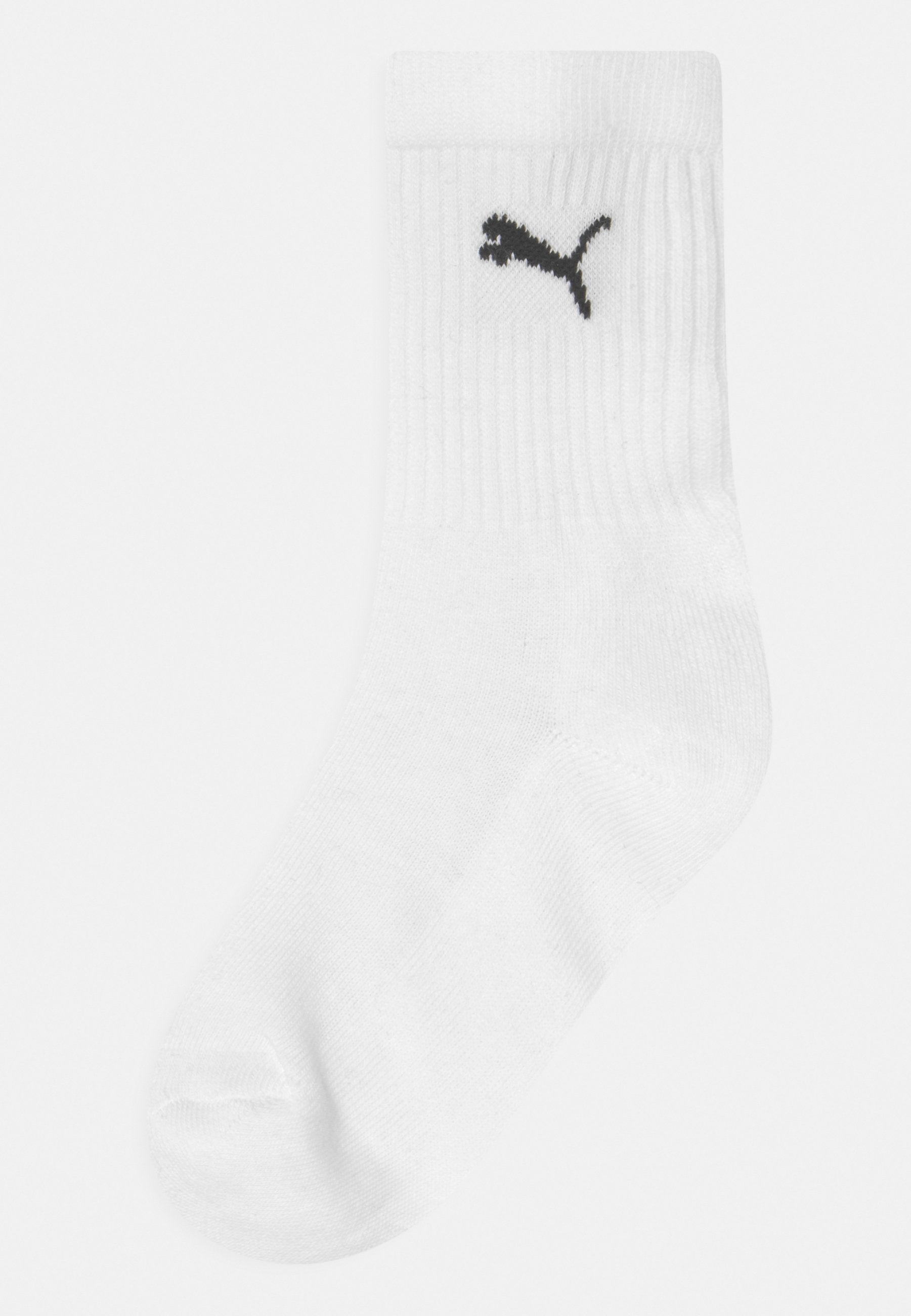 JUNIOR CREW 6 PACK UNISEX - Socks - black/white