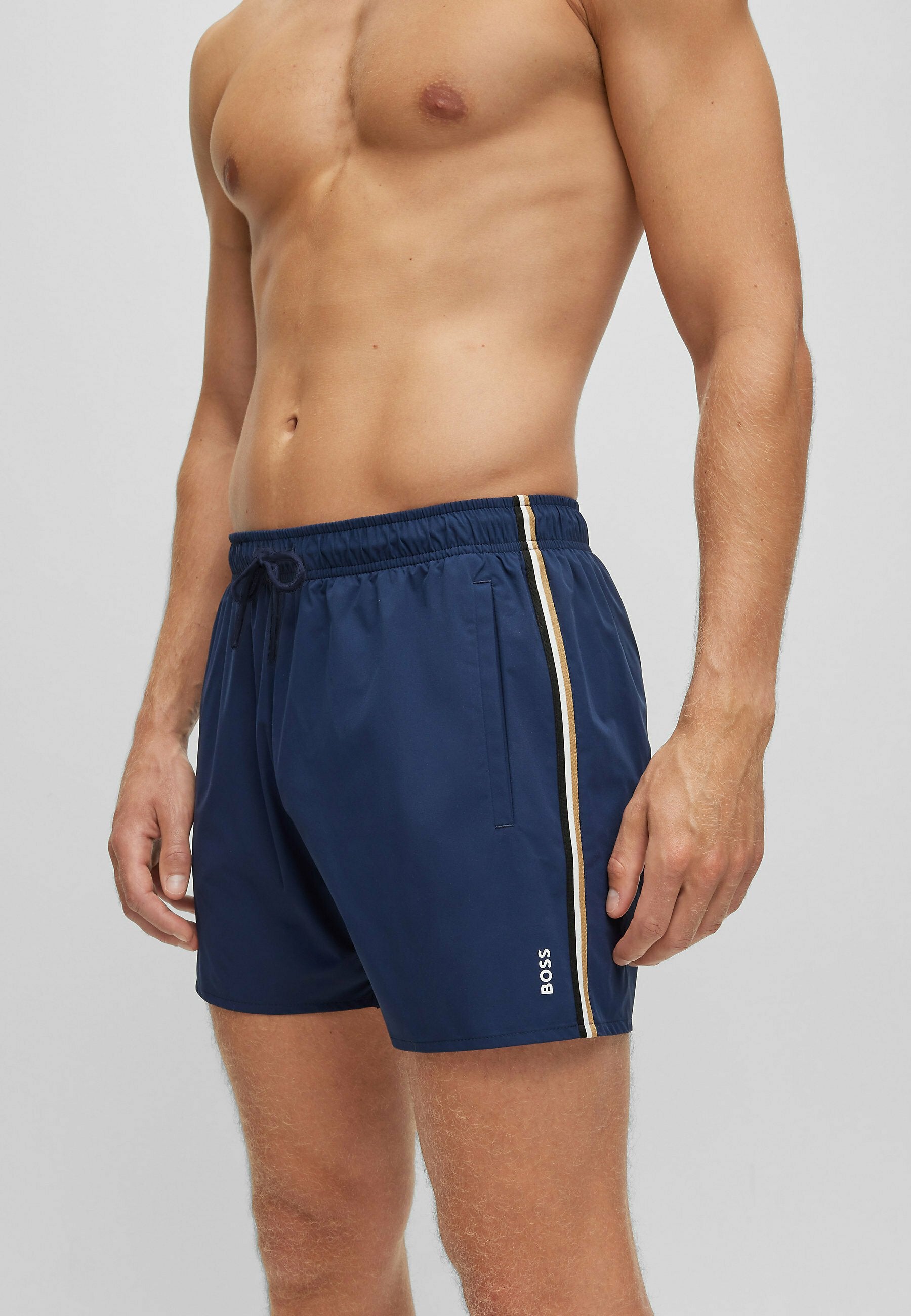ICONIC - Swimming shorts - dark blue thirteen