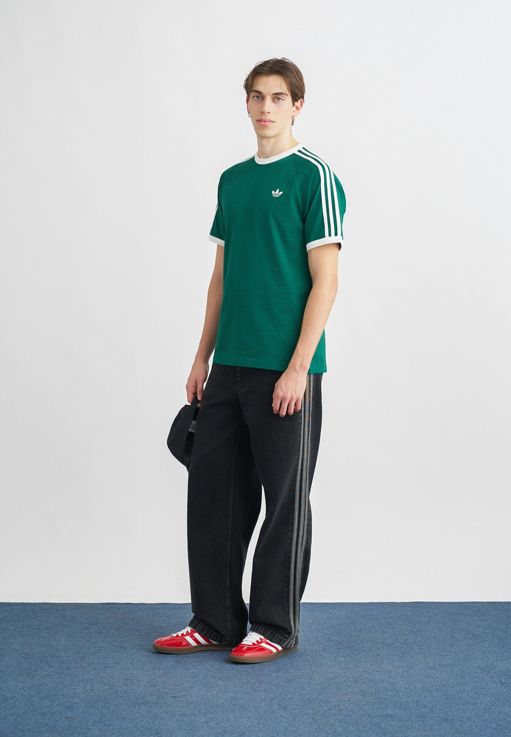 3S TEE - Print T-shirt - collegiate green