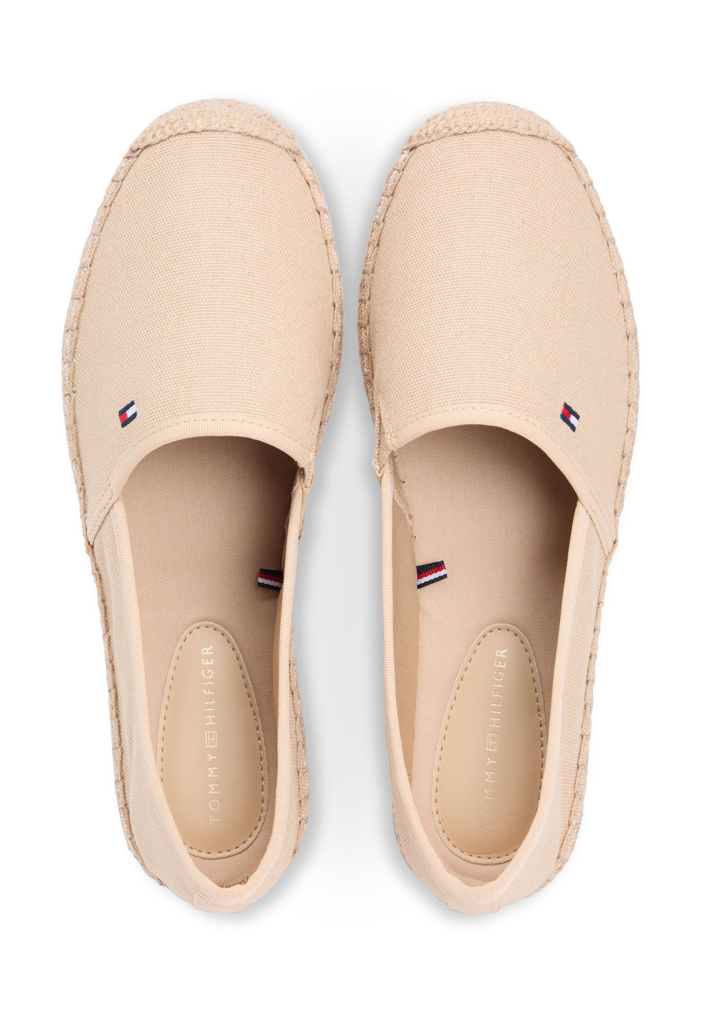 BAYRAK İŞLEMELİ KANVAS ESPADRİL - Espadriller - clayed pebble